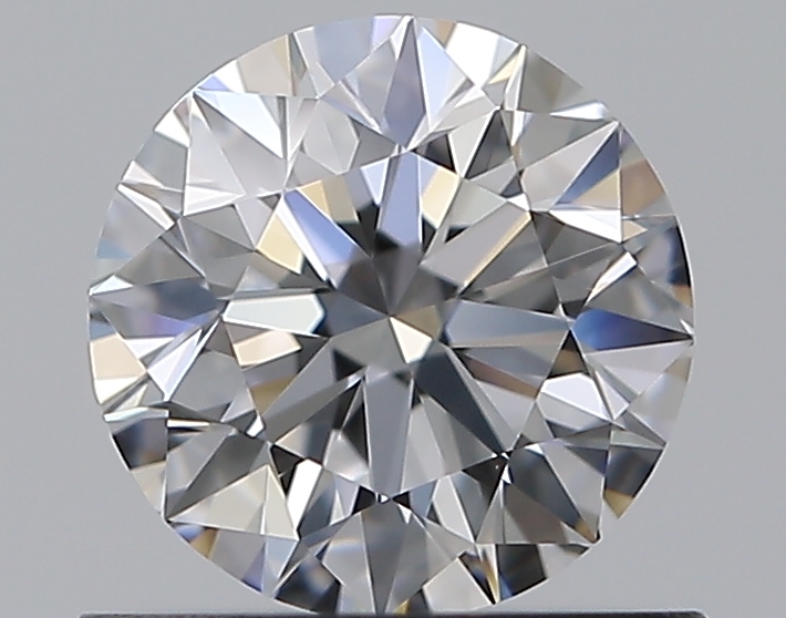 0.7 CaratD-VVS1 EX Cut Round Diamond
