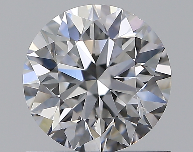 0.8 CaratD-SI1 EX Cut Round Diamond