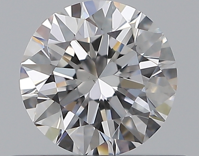 0.51 CaratD-VS2 EX Cut Round Diamond