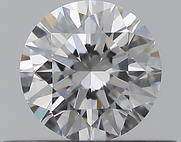 0.4 CaratF-VVS2 EX Cut Round Diamond