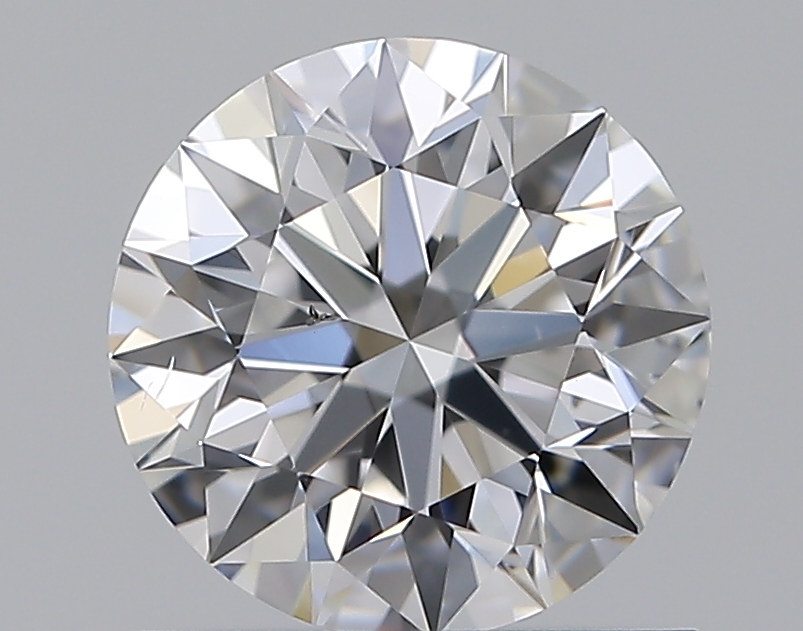 0.91 CaratE-SI1 EX Cut Round Diamond