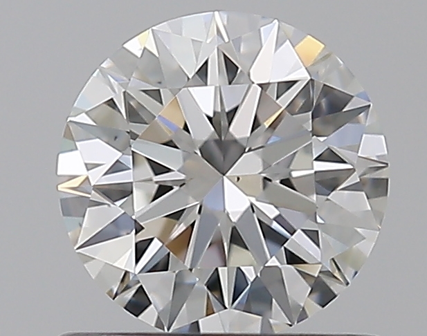 0.76 CaratG-VS2 EX Cut Round Diamond