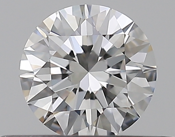 0.32 CaratF-VVS2 EX Cut Round Diamond