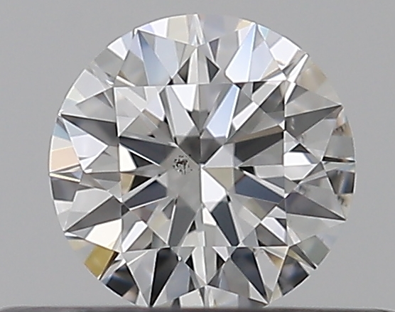 0.3 CaratF-SI1 EX Cut Round Diamond