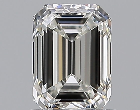 1 CaratH-VVS1 - Cut Emerald Diamond
