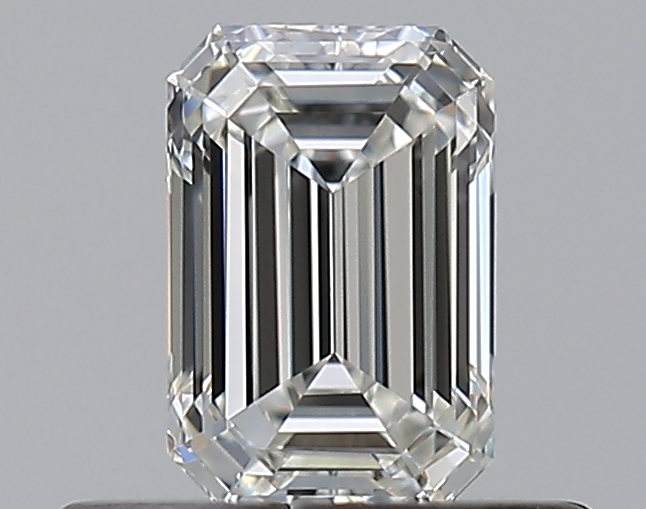 0.41 CaratH-VVS1 - Cut Emerald Diamond