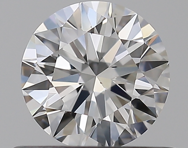 0.55 CaratF-VS1 EX Cut Round Diamond