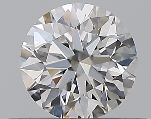 0.41 CaratF-VVS1 EX Cut Round Diamond