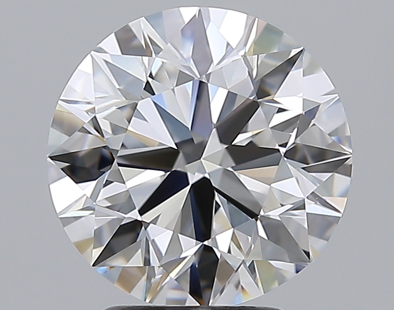 3 CaratE-VVS1 EX Cut Round Diamond