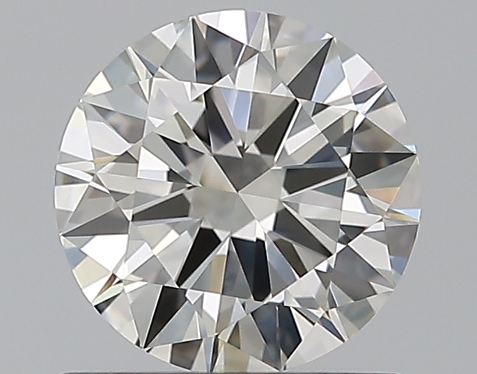 0.9 CaratJ-VS1 EX Cut Round Diamond