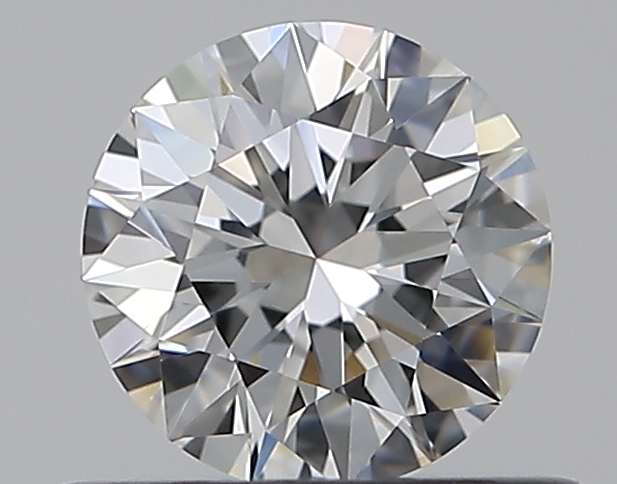 0.5 CaratF-VVS1 EX Cut Round Diamond