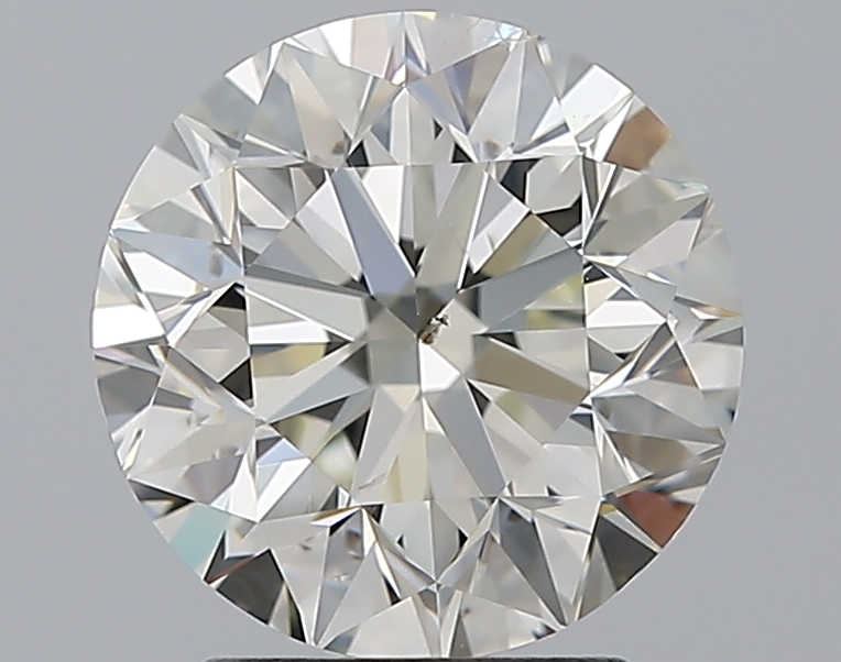 3 CaratK-SI2 VG Cut Round Diamond