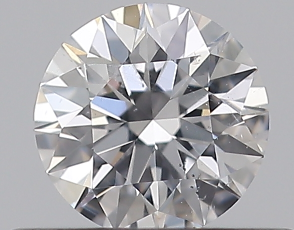 0.33 CaratD-SI2 EX Cut Round Diamond