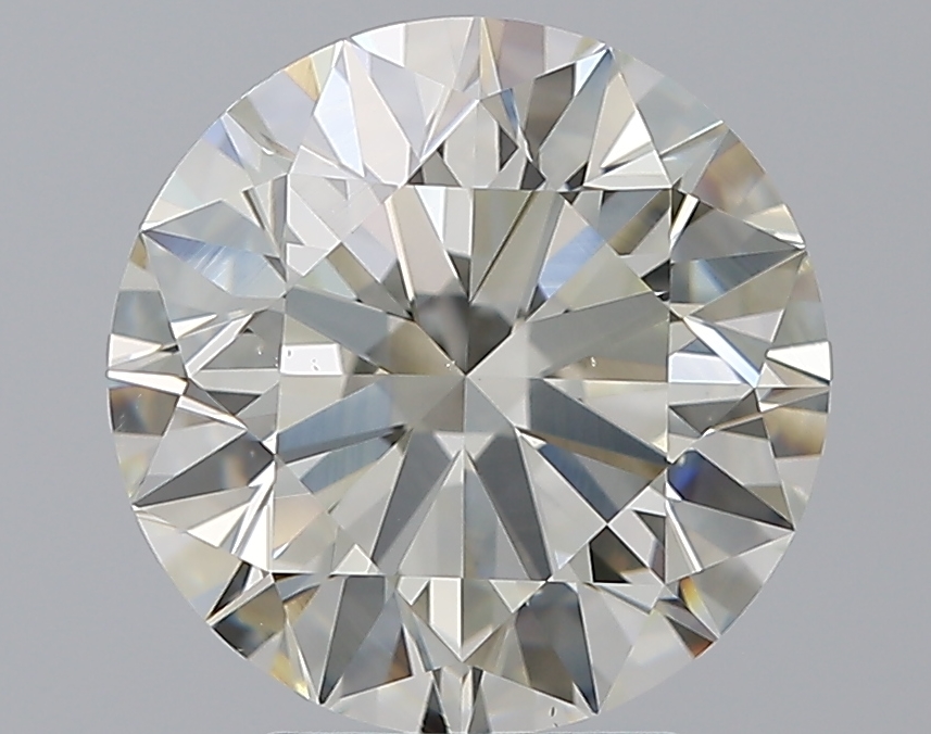 4.01 CaratL-VS2 EX Cut Round Diamond