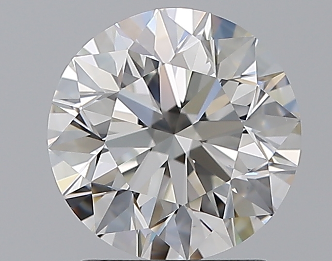 2 CaratG-VS2 EX Cut Round Diamond