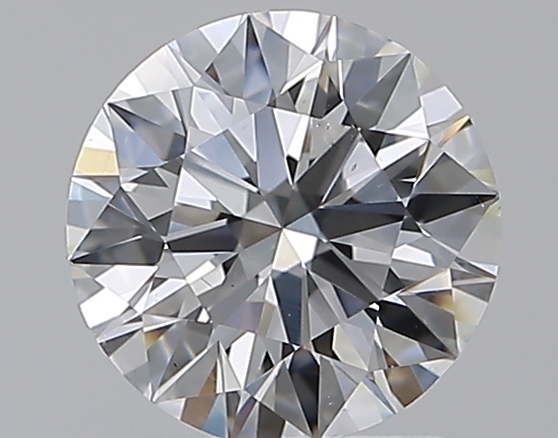 1.5 CaratD-VS2 EX Cut Round Diamond