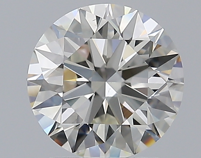 1.7 CaratJ-VS2 EX Cut Round Diamond