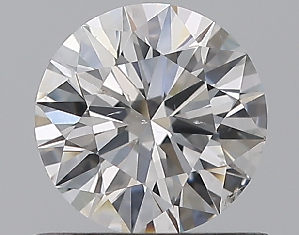 0.72 CaratF-SI1 EX Cut Round Diamond