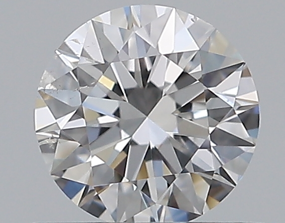 0.48 CaratF-SI2 EX Cut Round Diamond