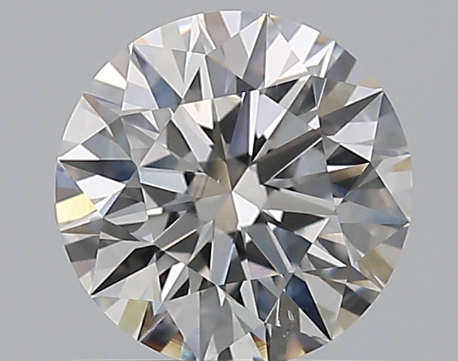 0.96 CaratG-VS2 EX Cut Round Diamond