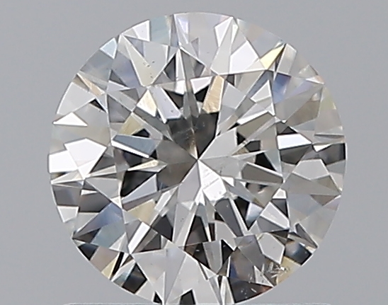 0.96 CaratF-SI2 EX Cut Round Diamond