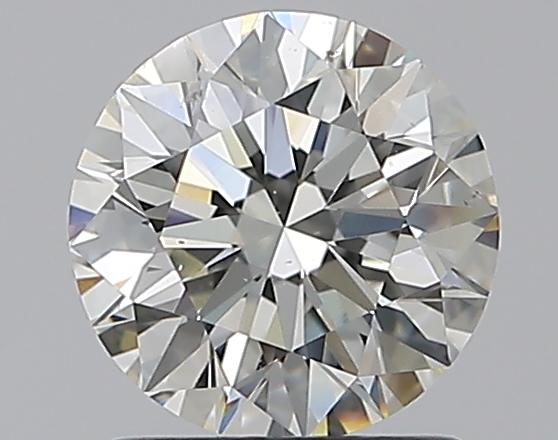 1.4 CaratK-SI1 EX Cut Round Diamond