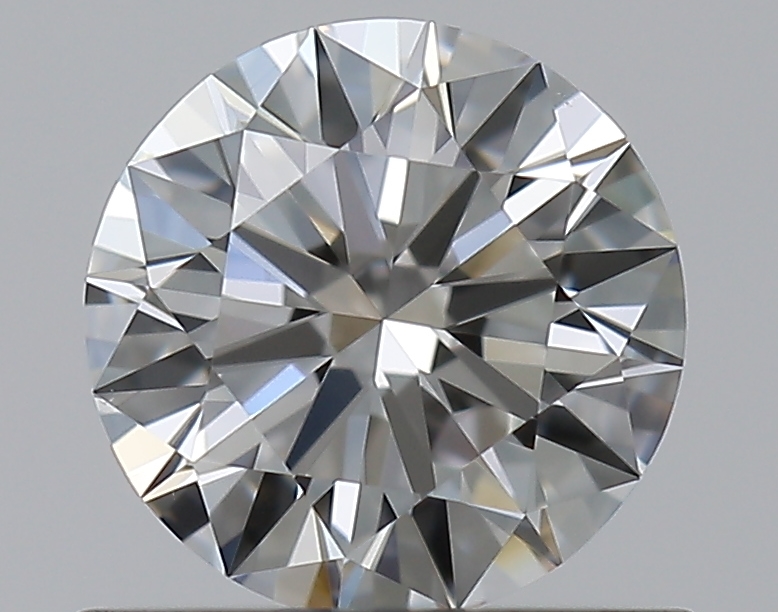0.65 CaratF-VS2 EX Cut Round Diamond