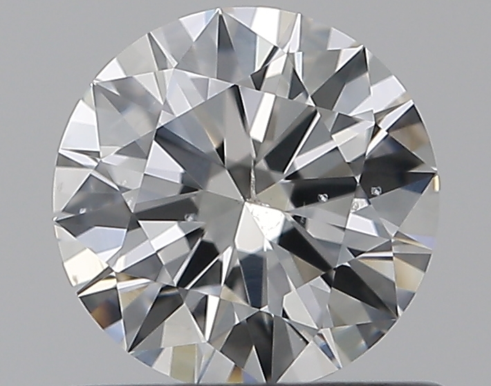 0.7 CaratG-SI2 EX Cut Round Diamond