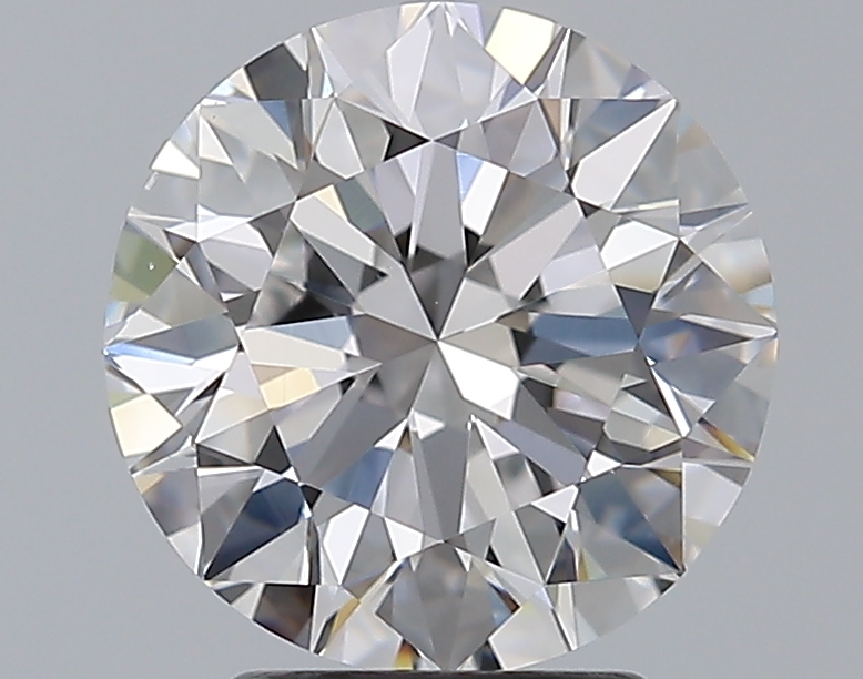 3 CaratD-VS1 EX Cut Round Diamond