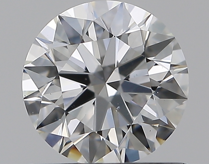 0.77 CaratG-VS2 EX Cut Round Diamond