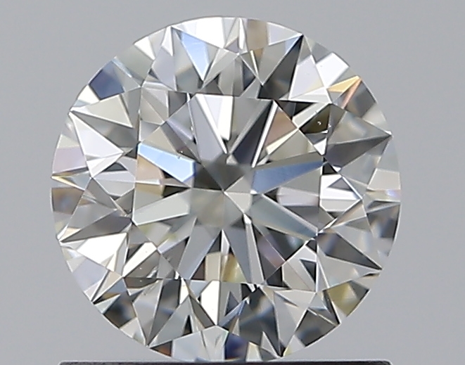 0.91 CaratI-SI1 EX Cut Round Diamond