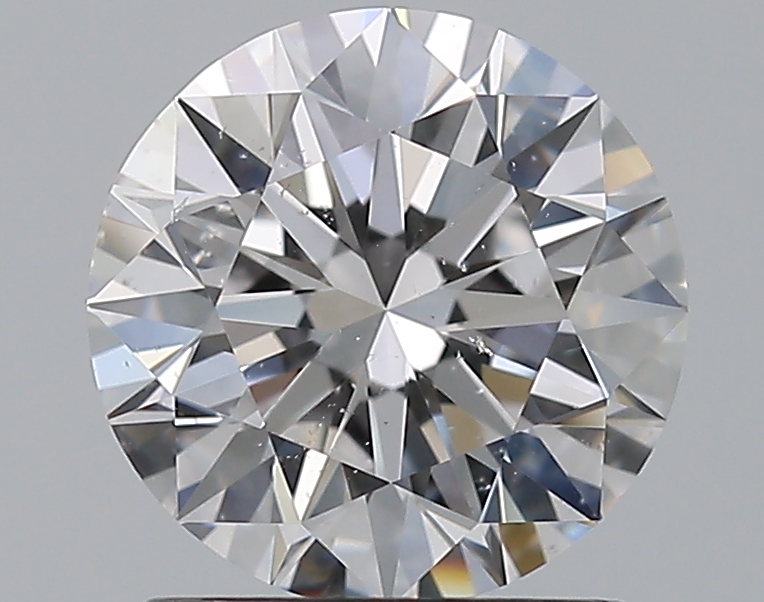 1.51 CaratD-SI1 EX Cut Round Diamond