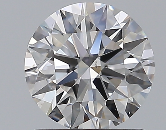 1.01 CaratF-SI1 EX Cut Round Diamond