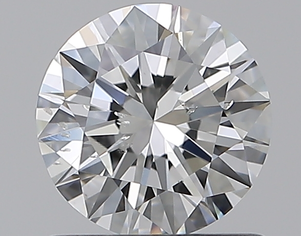 0.9 CaratH-SI2 EX Cut Round Diamond
