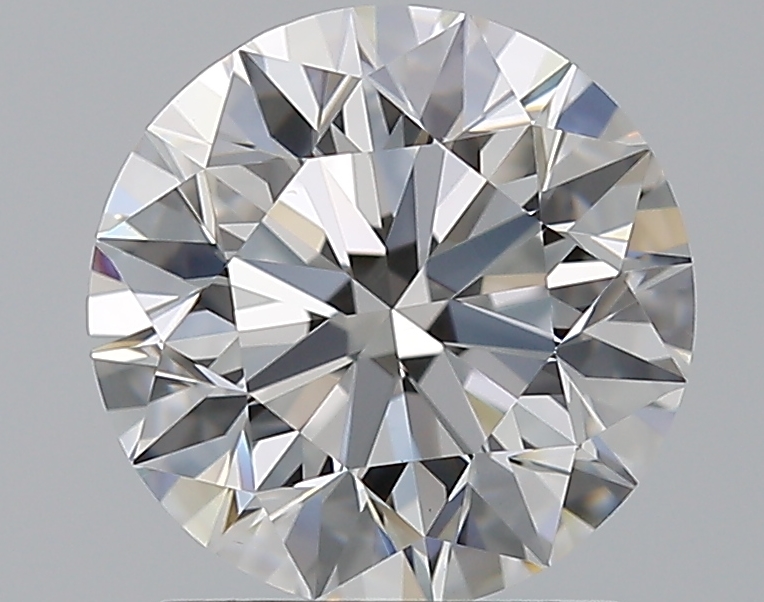 1.7 CaratF-VS1 EX Cut Round Diamond
