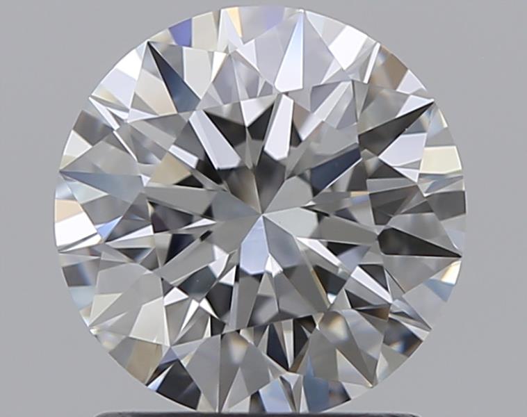 1.21 CaratE-VVS2 EX Cut Round Diamond