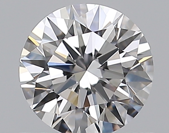 0.53 CaratD-VVS1 EX Cut Round Diamond
