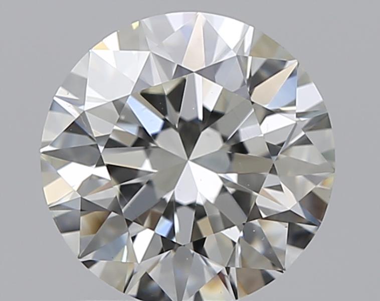 1.29 CaratJ-VS2 EX Cut Round Diamond