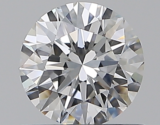 0.7 CaratE-VS1 EX Cut Round Diamond