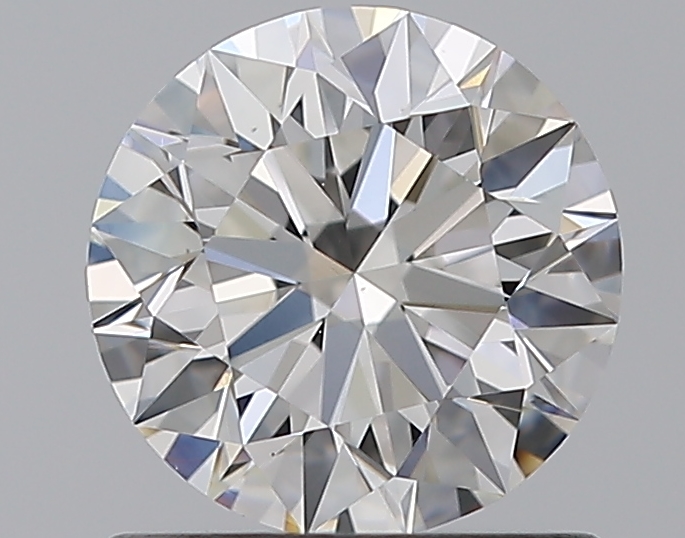 1.02 CaratF-VS1 EX Cut Round Diamond