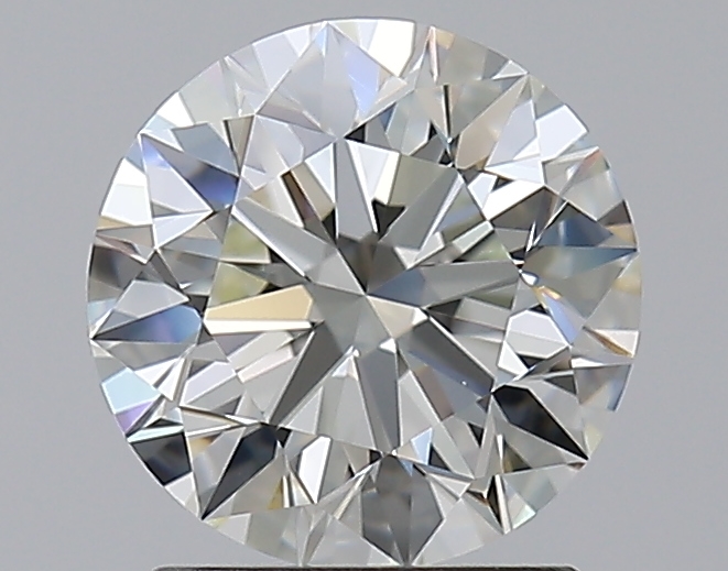 1.7 CaratJ-VVS2 EX Cut Round Diamond