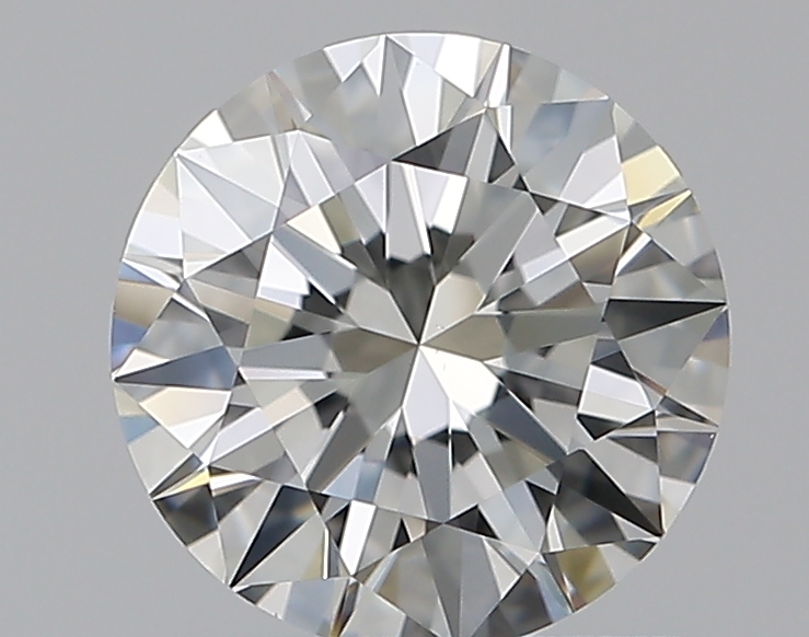0.9 CaratI-VS1 EX Cut Round Diamond