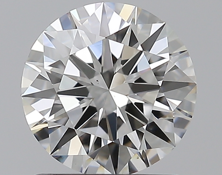 1.21 CaratG-VS2 EX Cut Round Diamond