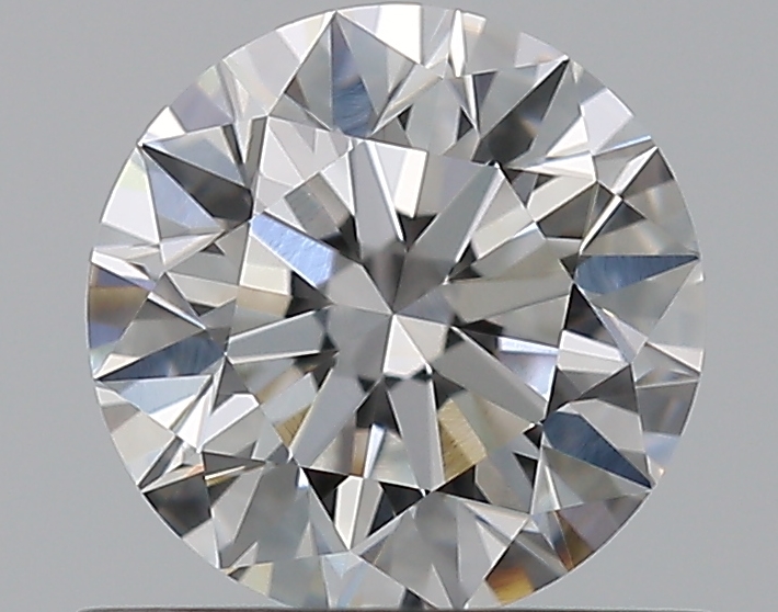 0.71 CaratE-VS1 EX Cut Round Diamond