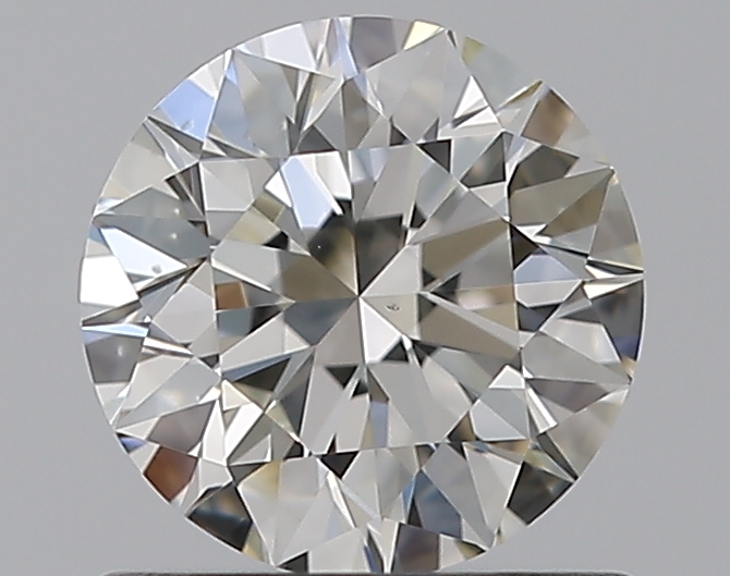 0.93 CaratI-VS2 EX Cut Round Diamond