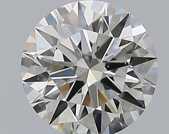 0.5 CaratJ-SI1 EX Cut Round Diamond