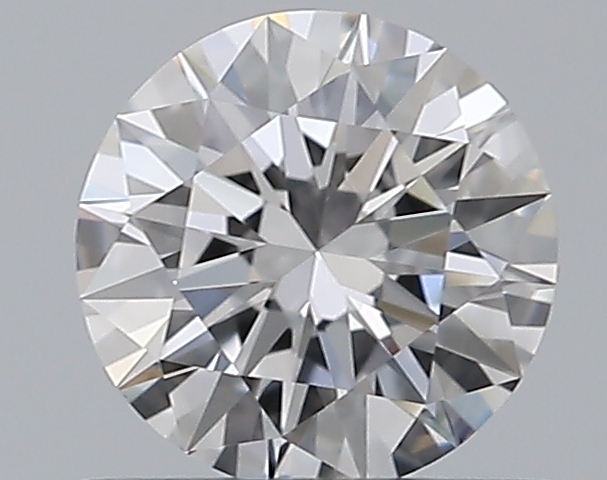 0.58 CaratD-VVS1 EX Cut Round Diamond