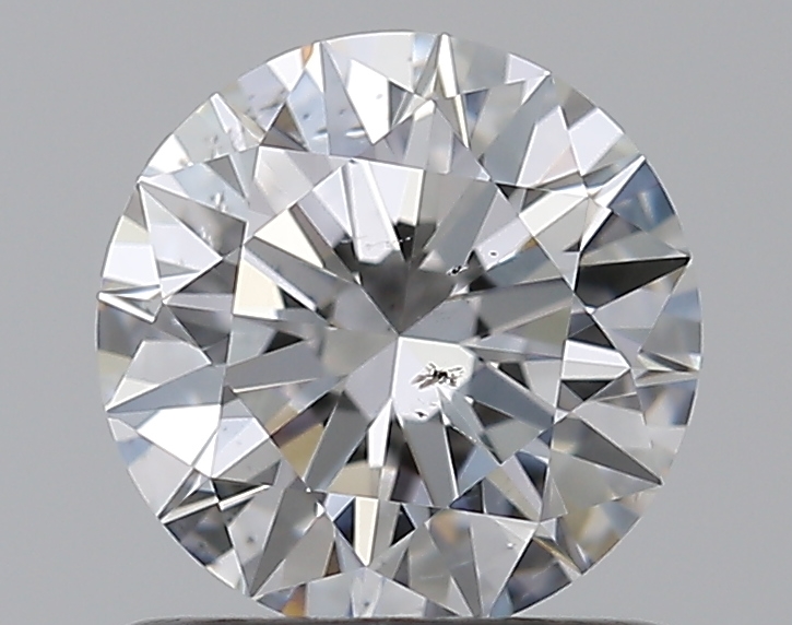 0.75 CaratE-SI1 EX Cut Round Diamond