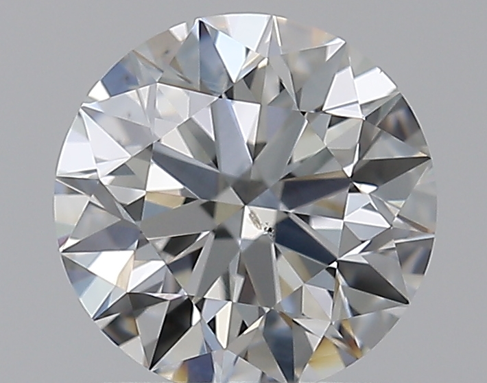 0.81 CaratG-SI1 EX Cut Round Diamond