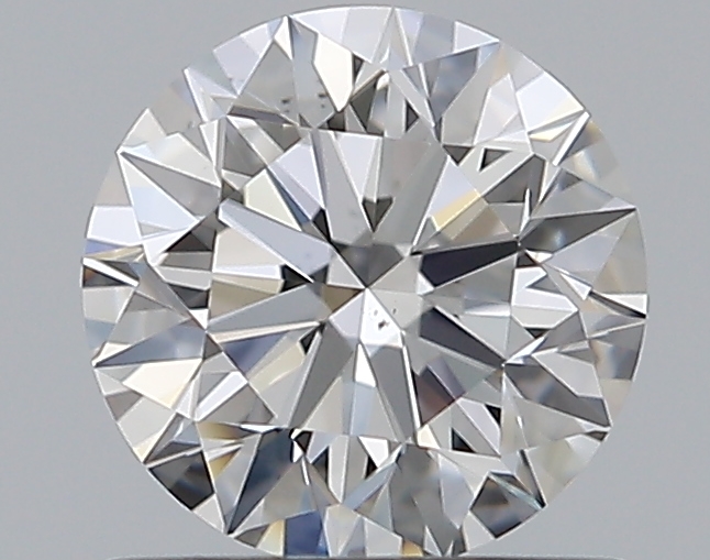 0.76 CaratF-VS2 EX Cut Round Diamond